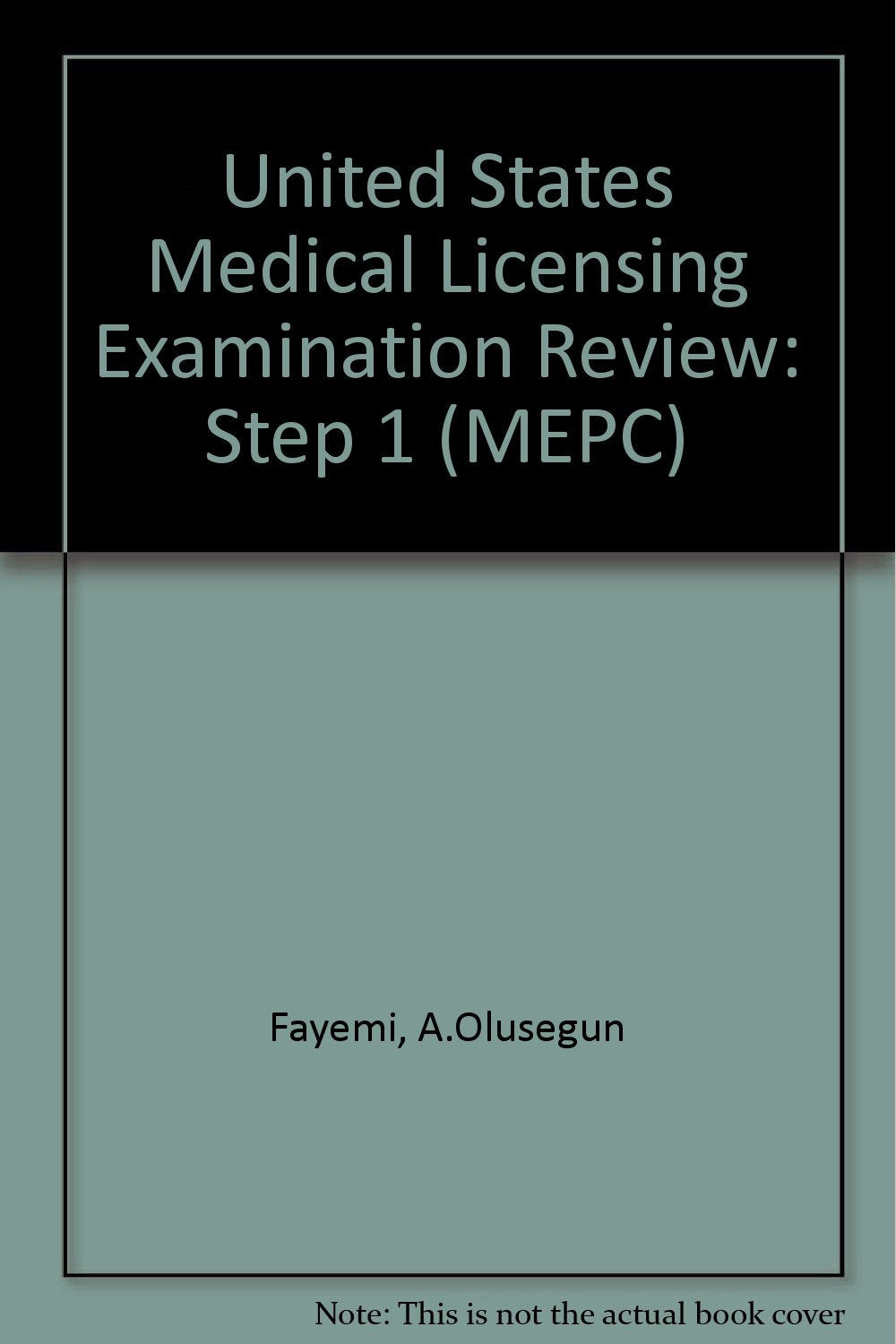 United States Medical Licensing Examination Review (MEPC S.) Medicine