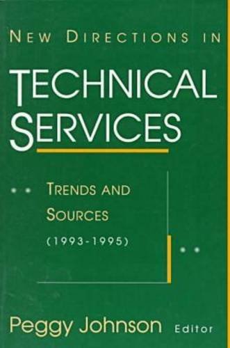New Directions in Technical Services: Trends & Sources (1993-1995) Social Sciences