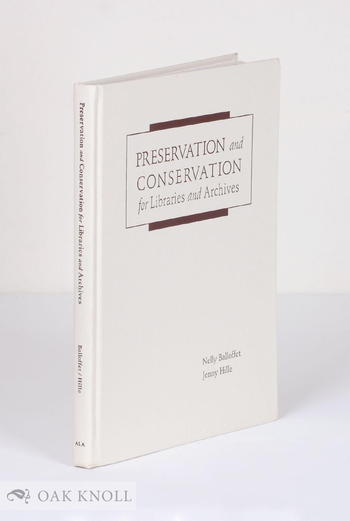 Preservation And Conservation For Libraries And Archives Social Sciences