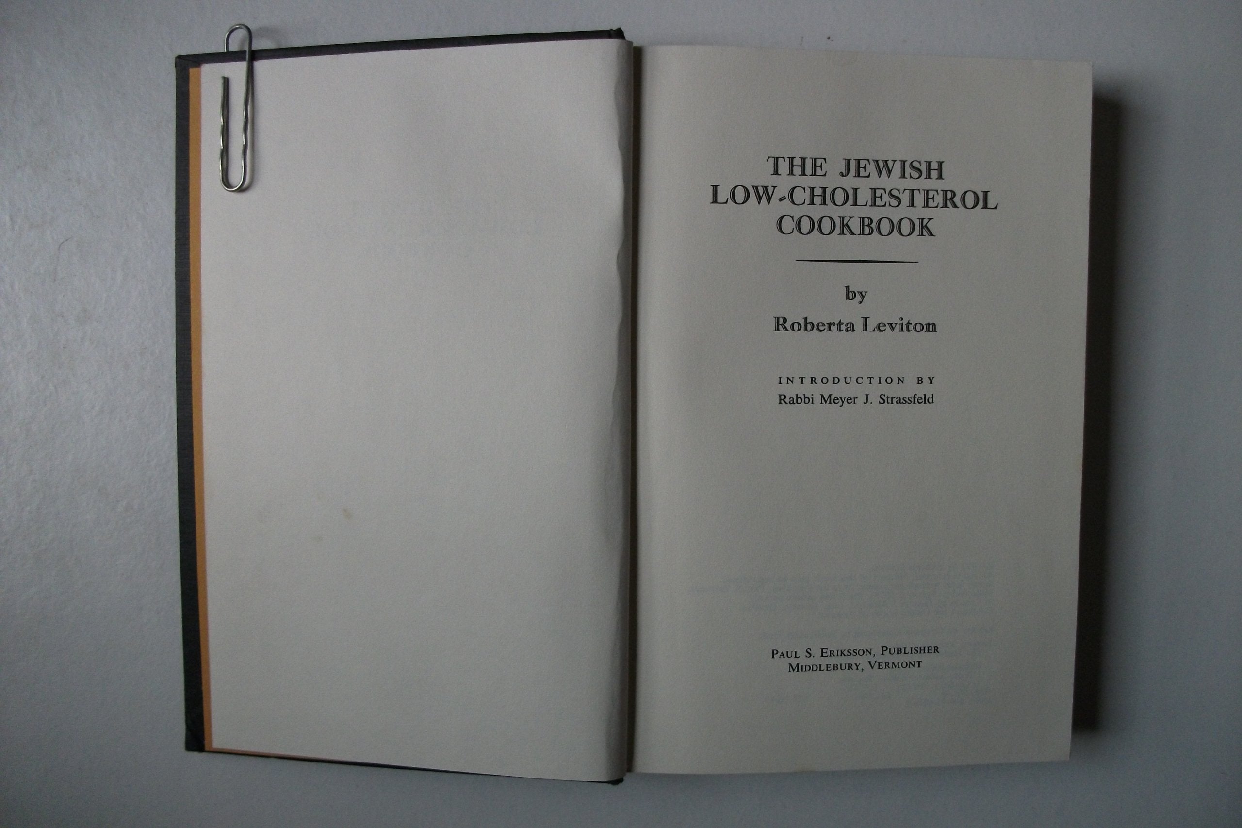 The Jewish Low-Cholesterol Cookbook Religion & Esotericism
