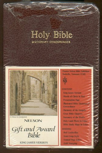 Holy Bible King James Version (Leatherflex Red Letter Dict Conco No 162R) Religion & Esotericism