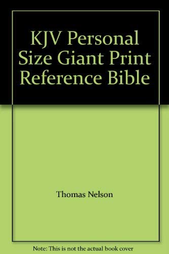 Holy Bible: King James Version Personal Size Giant Print/544Bi Blue Leather Religion & Esotericism