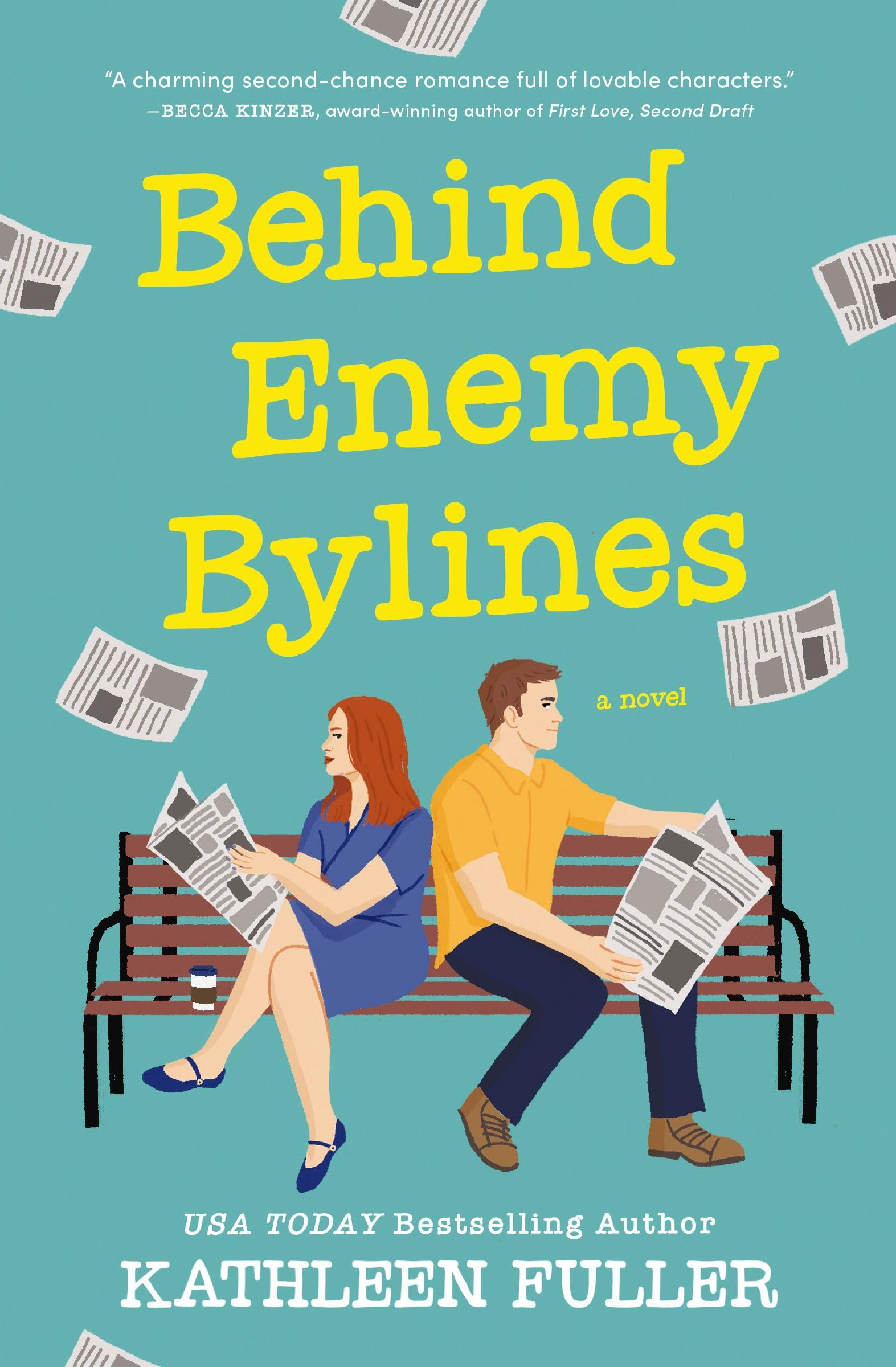 Behind Enemy Bylines: A cozy, low-spice, small-town romance brimming with early 2000s nostalgia Contemporary literature