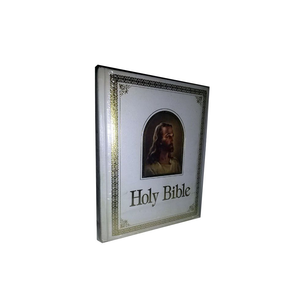 Holy Bible Family Altar Edition: King James (WHITE) Religion & Esotericism