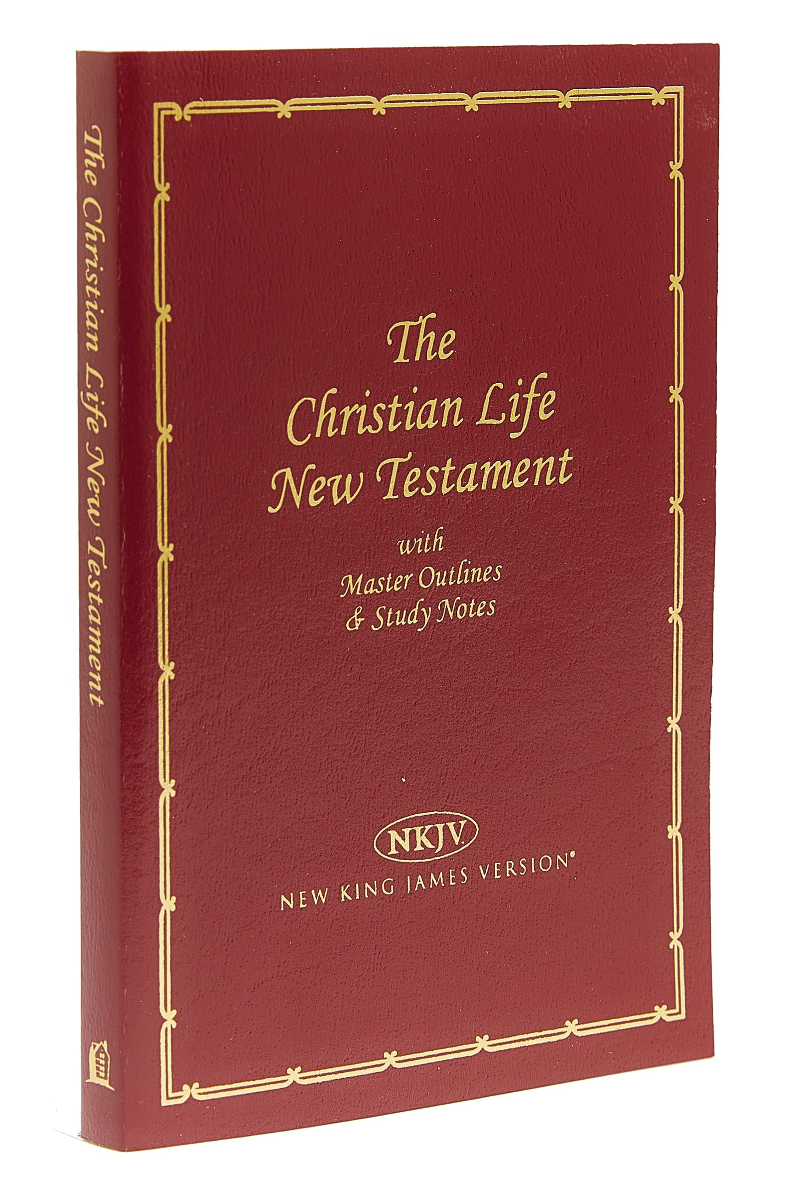 NKJV, Christian Life New Testament, Leathersoft, Burgundy: Master Outlines and Study Notes Religion & Esotericism