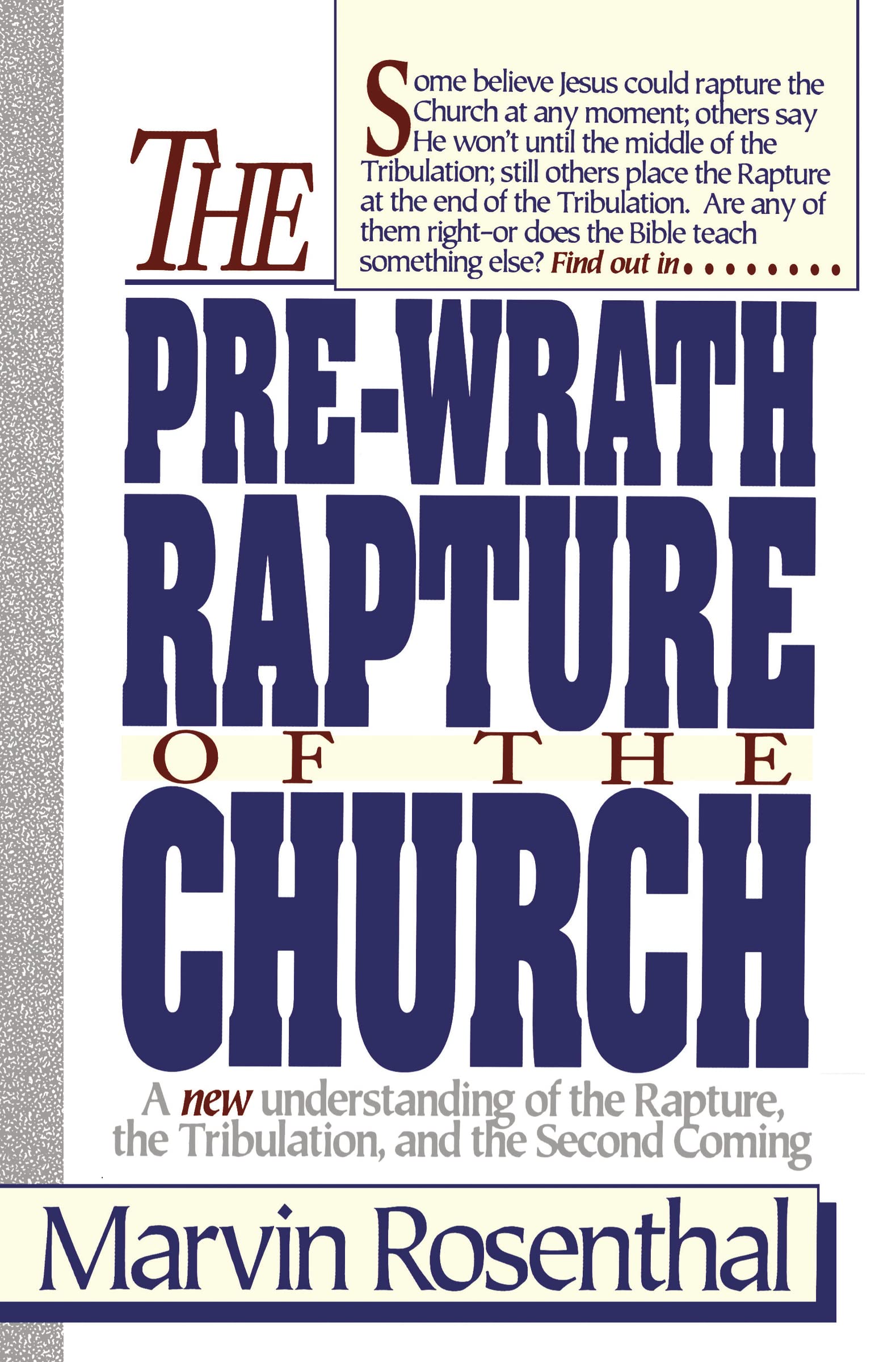 The Prewrath Rapture of the Church Religion & Esotericism