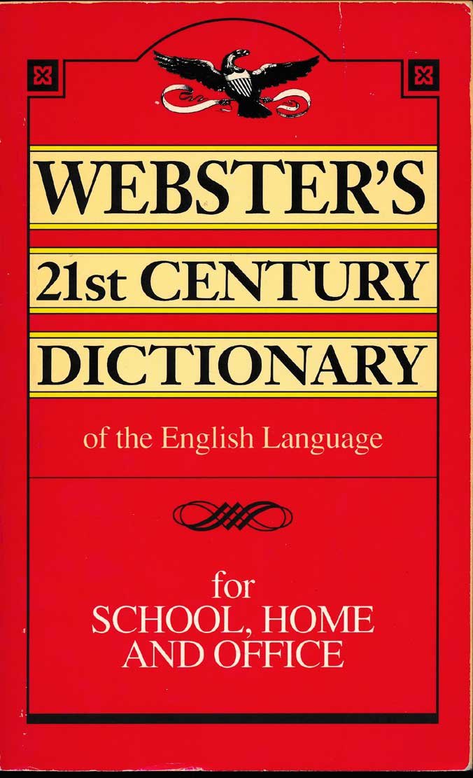 Webster's 21st Century Dictionary Books
