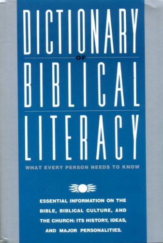 The Dictionary of Biblical Literacy Reference Books