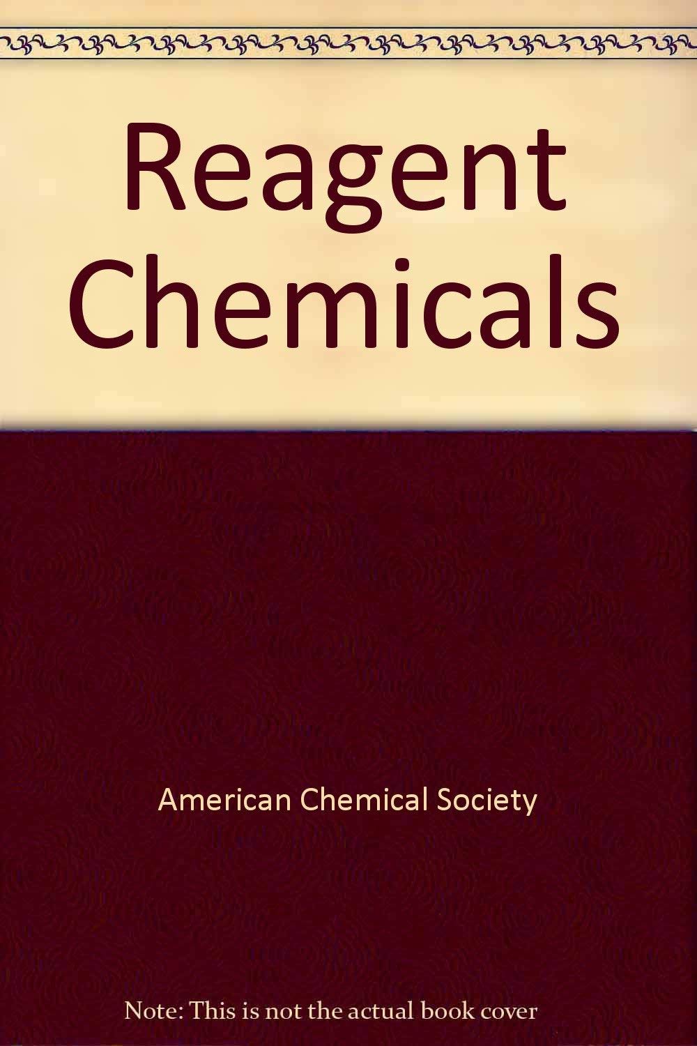 Reagent Chemicals: American Chemical Society Specifications, Official from January 1, 1987 Natural Sciences