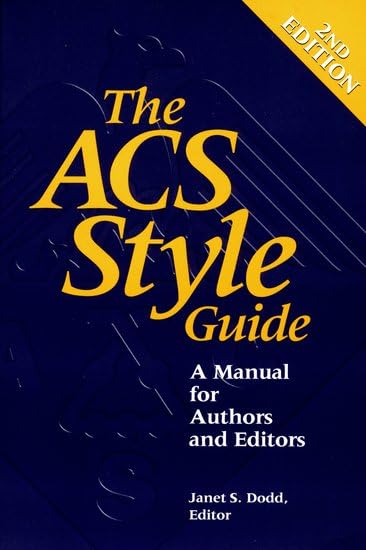 The Acs Style Guide: A Manual for Authors and Editors Foreign Languages ​​& Dictionaries