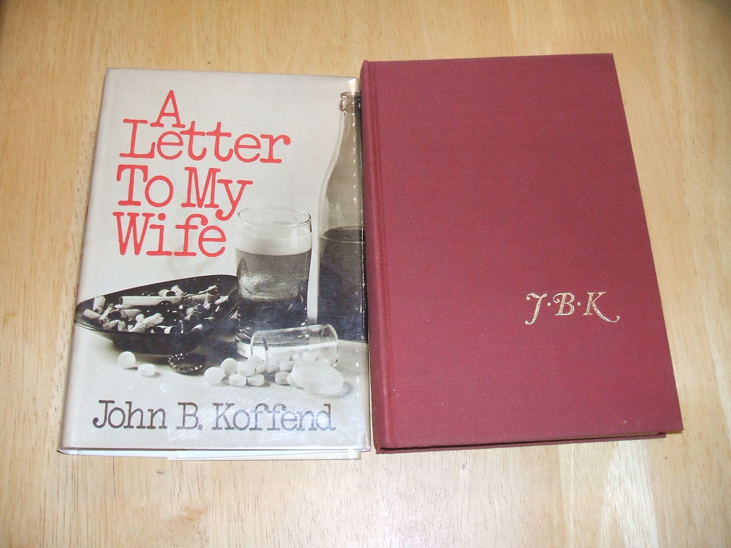 A letter to my wife Books