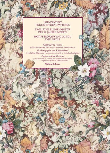 18th Century English Floral Patterns/Englische Blumenmotive des 18. Jahrhunderts/ Motifs Floraux anglais du XVIII siecle book