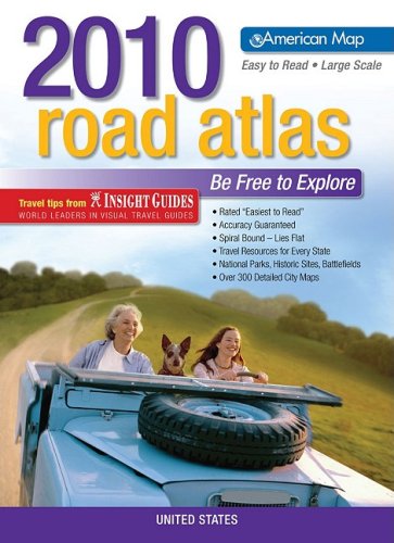 American Map 2010 United States Road Atlas Large Scale (American Map Road Atlas) Leisure, Home & Garden