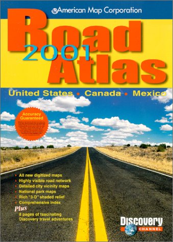 Amc Us Road Atlas 2001: United States, Canada, Mexico book