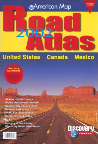American Map Road Atlas 2002: United States, Canada, Mexico book