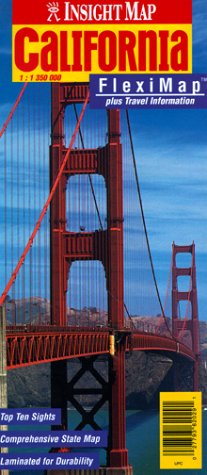 Product Image: Insight Map California: Fleximap Plus Travel Information (Insight Map Series)
