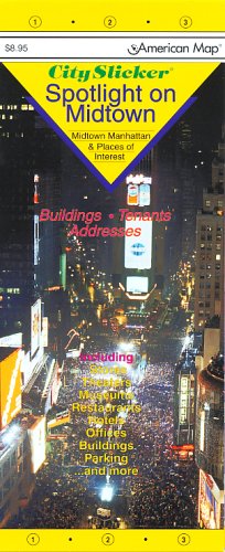 Product Image: American Map Manhattan Spotlight on Midtown City Slicker