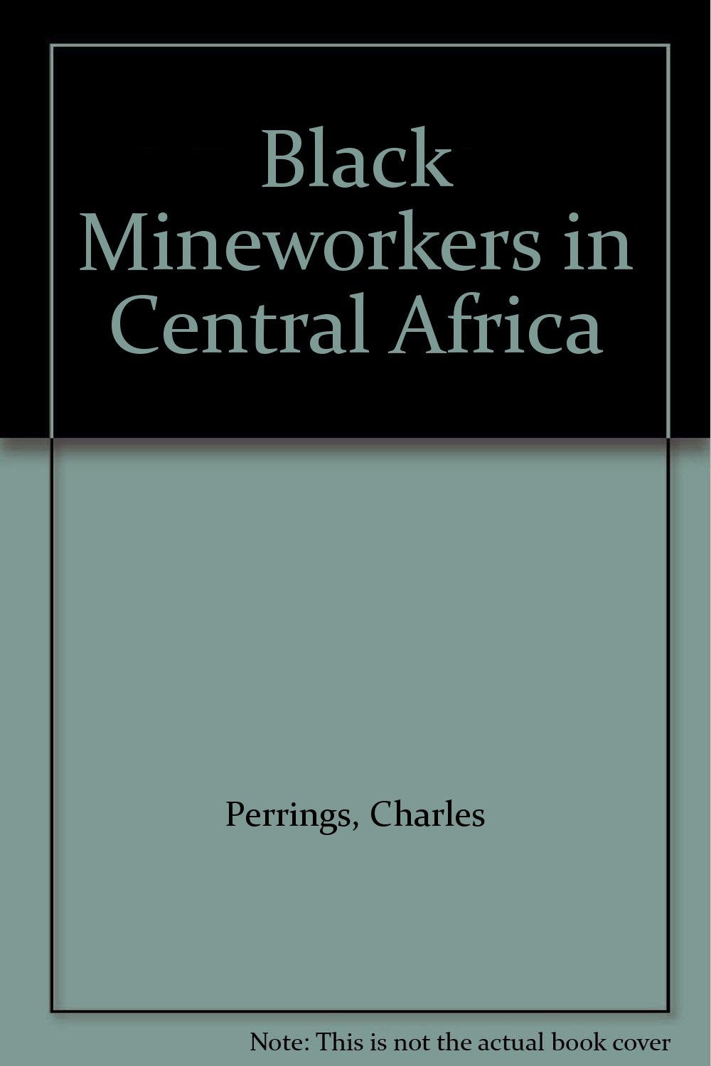 Black Mineworkers in Central Africa: Industrial Strategies and the Evolution of an African Proletariat in the Copperbelt, 1911-41 Business, Finance & Career