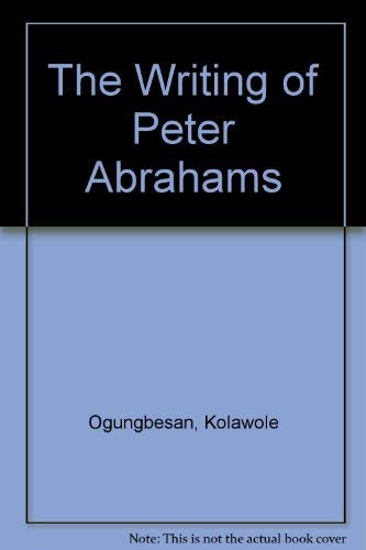 The Writing of Peter Abrahams Contemporary literature