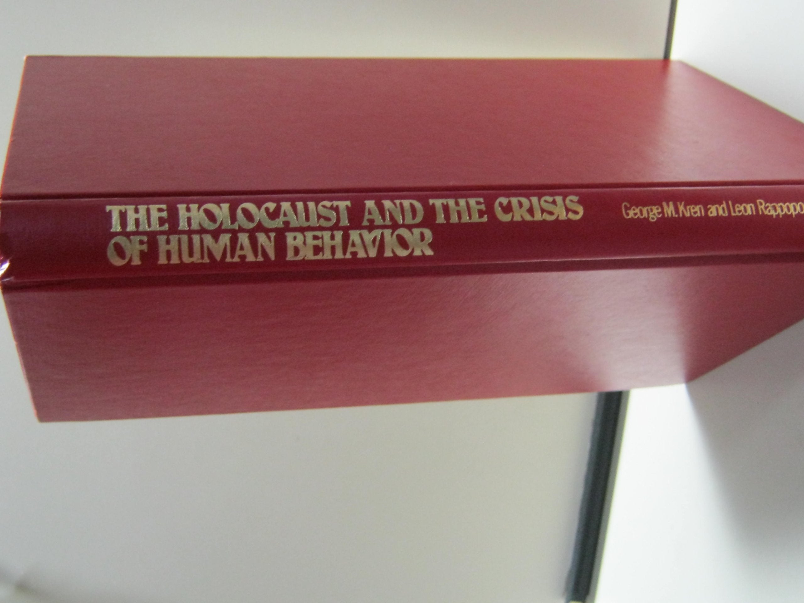 The Holocaust and the Crisis of Human Behavior German history