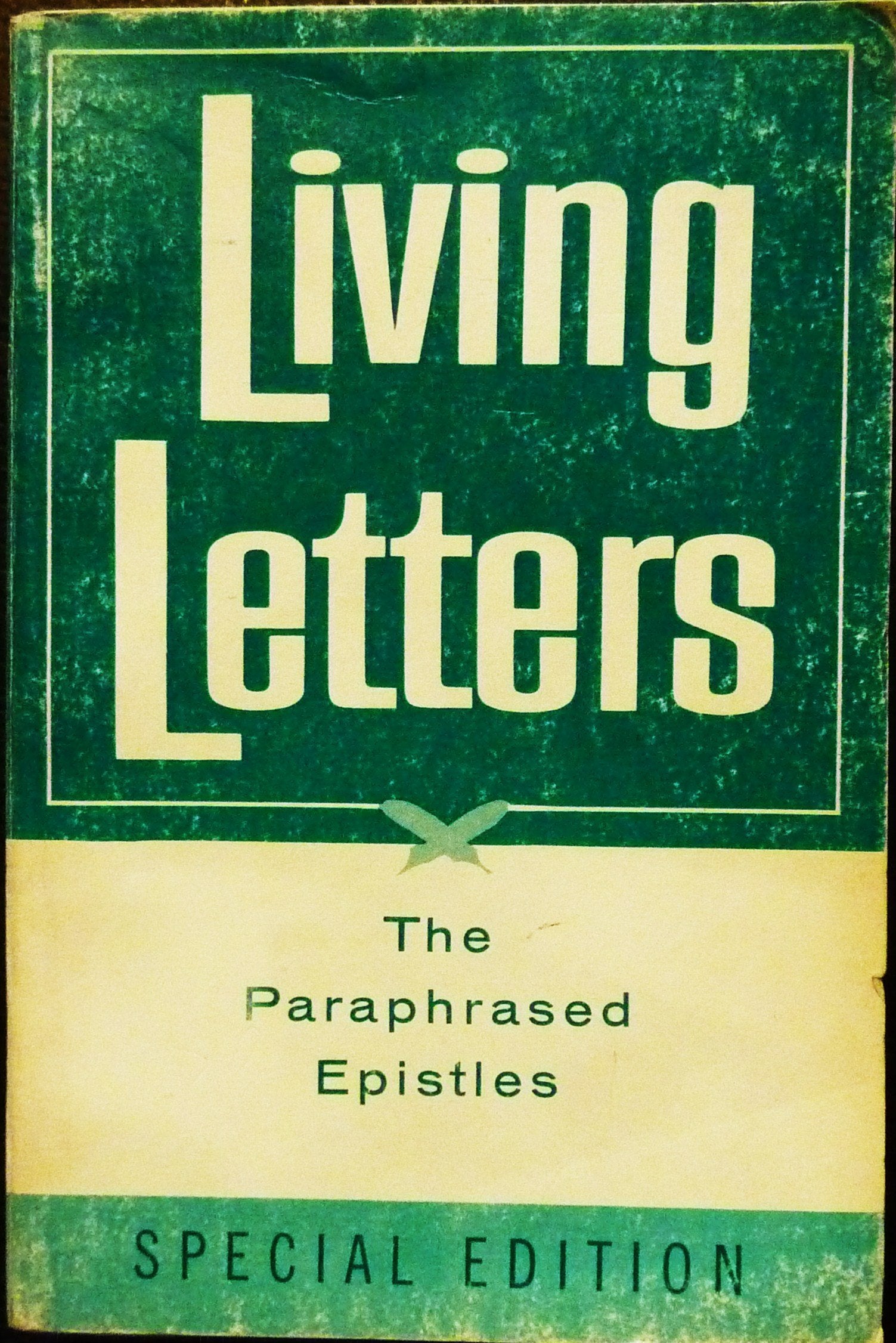 Living Letters: Paraphrased Epistles Books