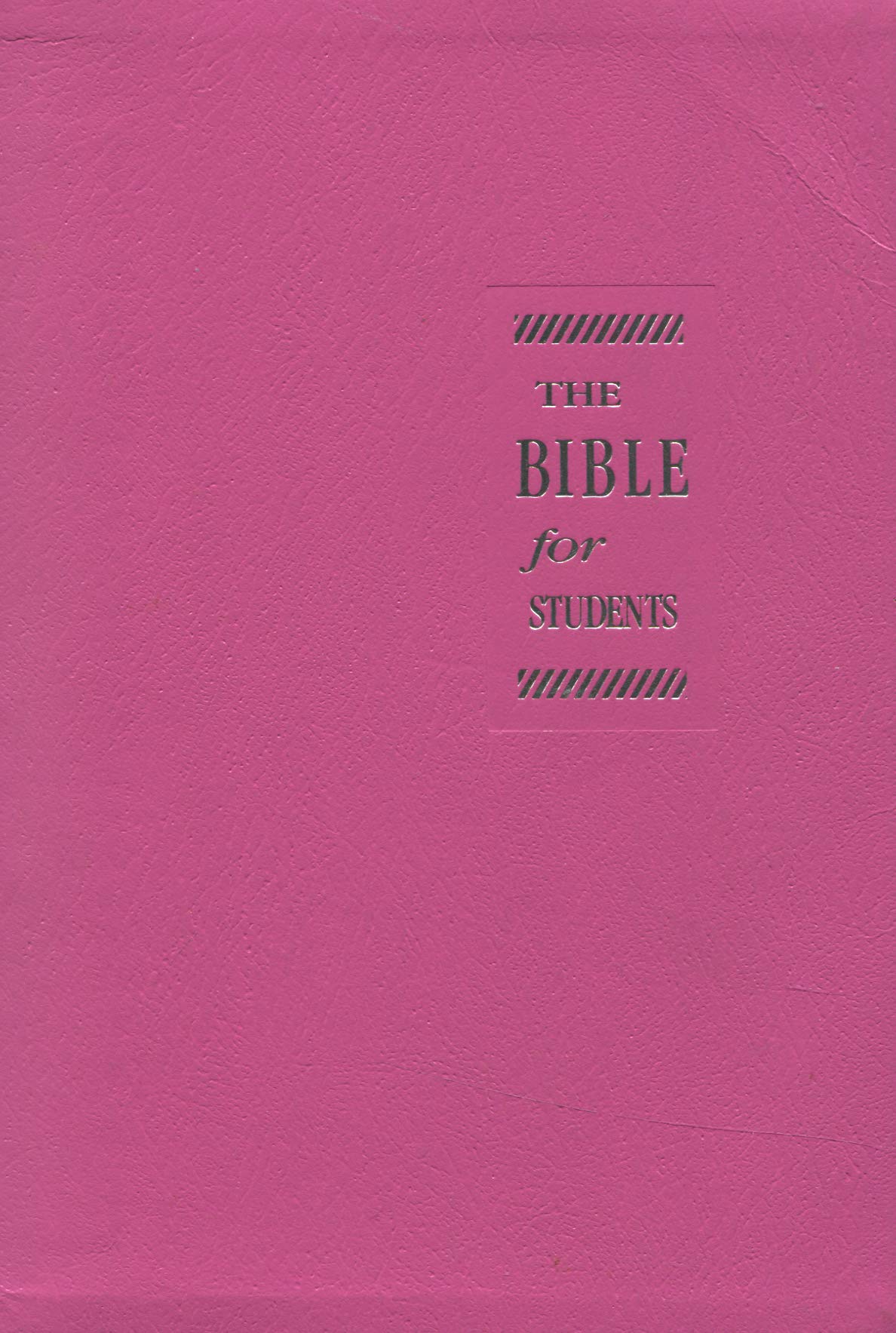 The Holy Bible: Simplified Living Bible Text/for Students (Pink Imitation) Books