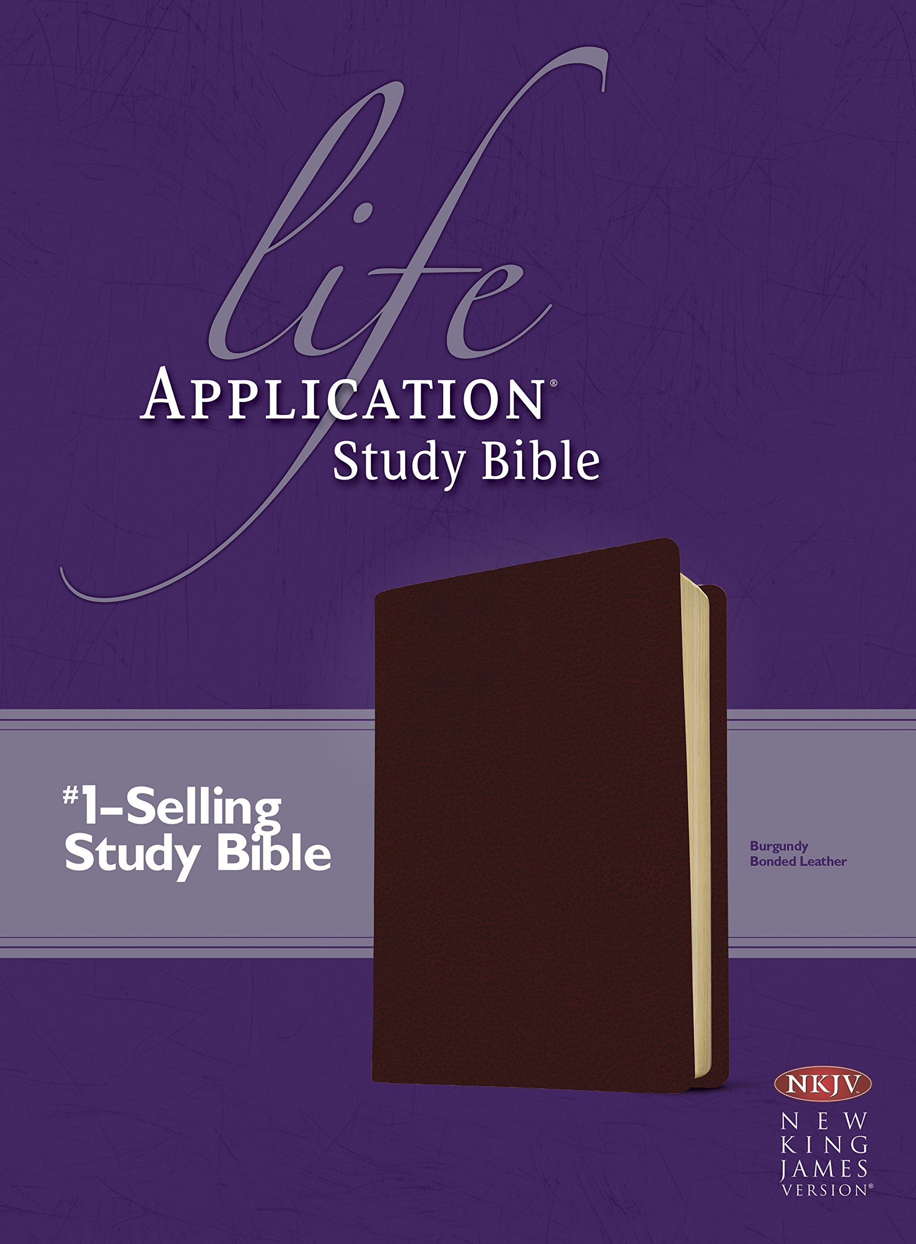 Life Application Study Bible: New King James Version, Burgundy Bonded Leather book