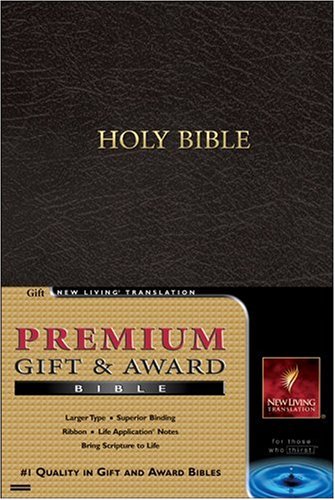 Holy Bible: New Living Translation, Imitation Black Leather, Gift and Award Religion & Esotericism