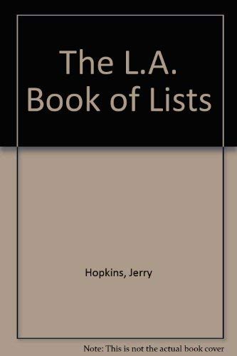 The L.A. Book of Lists Books