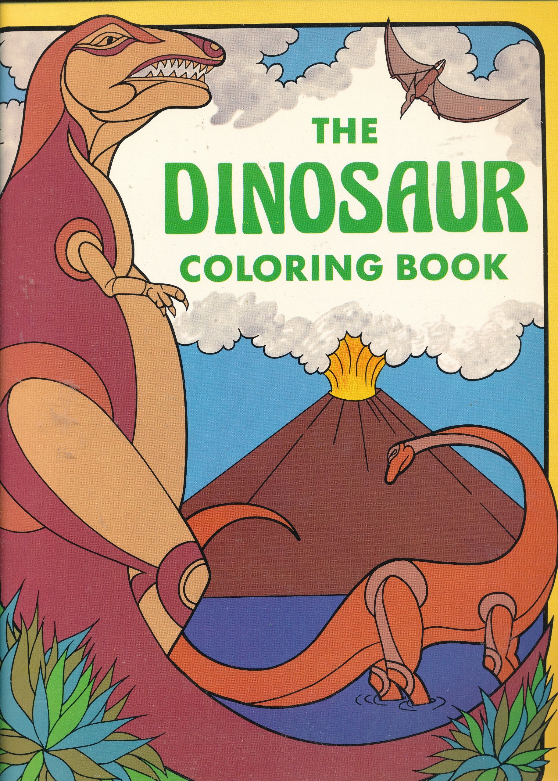 The Dinosaur Coloring Book: Color & Story Album (Troubadour) Novels & Short Stories