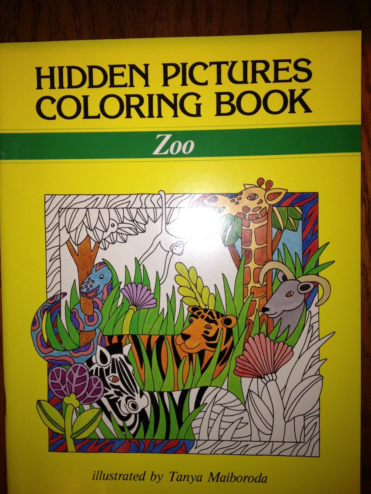 Zoo (Hidden Pictures Coloring Book) Books