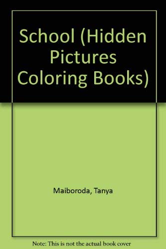 Hidden Pictures Coloring Book: School Contemporary literature