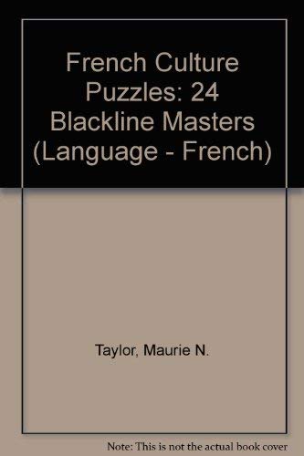 French Culture Puzzles book