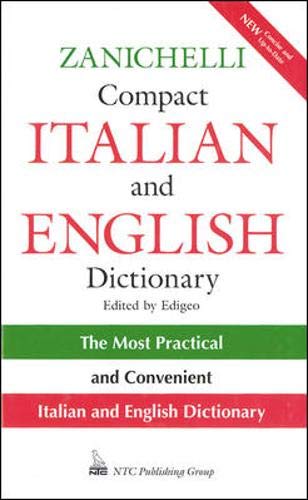 Zanichelli Compact Italian and English Dictionary: English-Italian/Italian-English Foreign Languages ​​& Dictionaries
