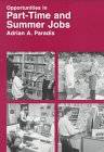 Opportunities in Part-Time and Summer Jobs Social Sciences