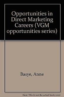 Opportunities in Direct Marketing Careers book