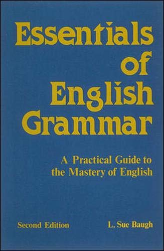 Essentials of English Grammar Social Sciences