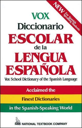 Vox Diccionario Escolar De LA Lengua Espanola (VOX Dictionary Series) Foreign Languages ​​& Dictionaries