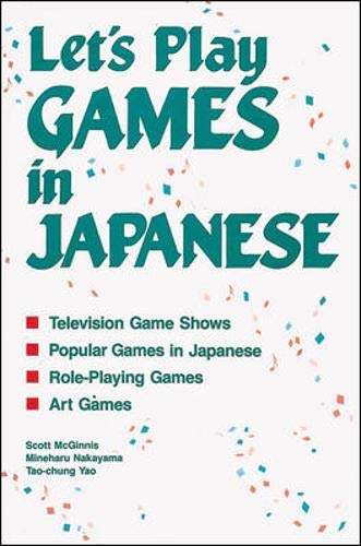 Let's Play Games in Japanese book