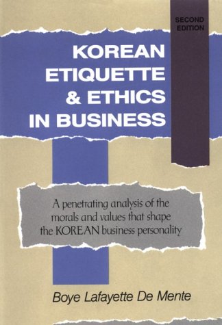 Korean Etiquette and Ethics in Business Social Sciences