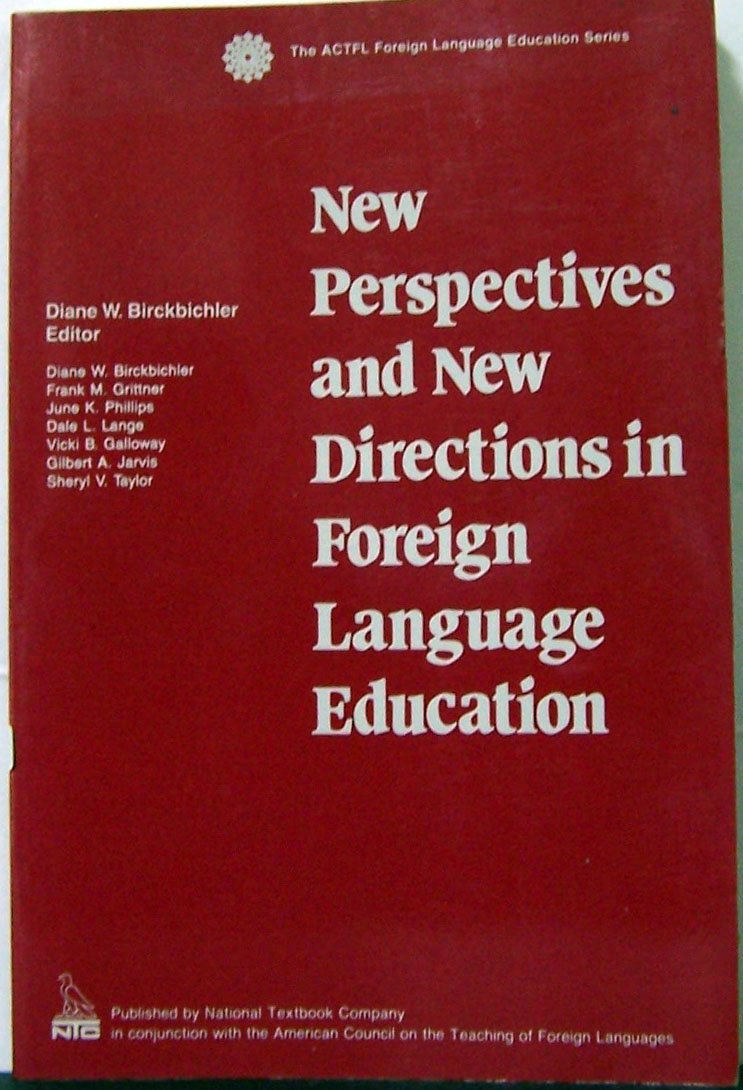New Perspectives and New Directions in Foreign Language Education book