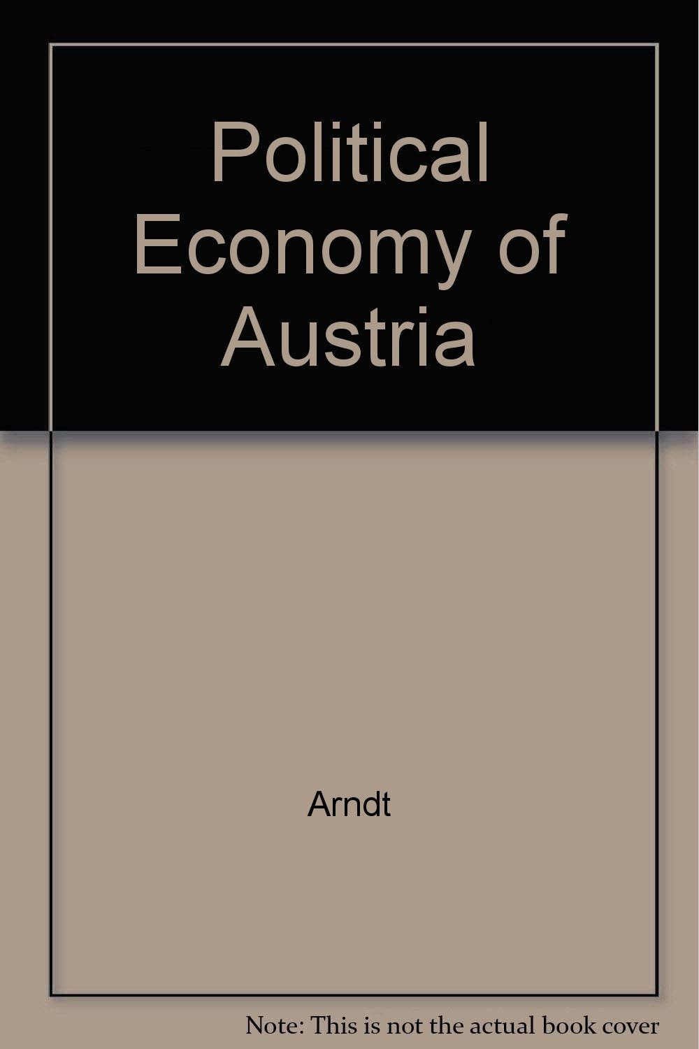 Political Economy of Austria book
