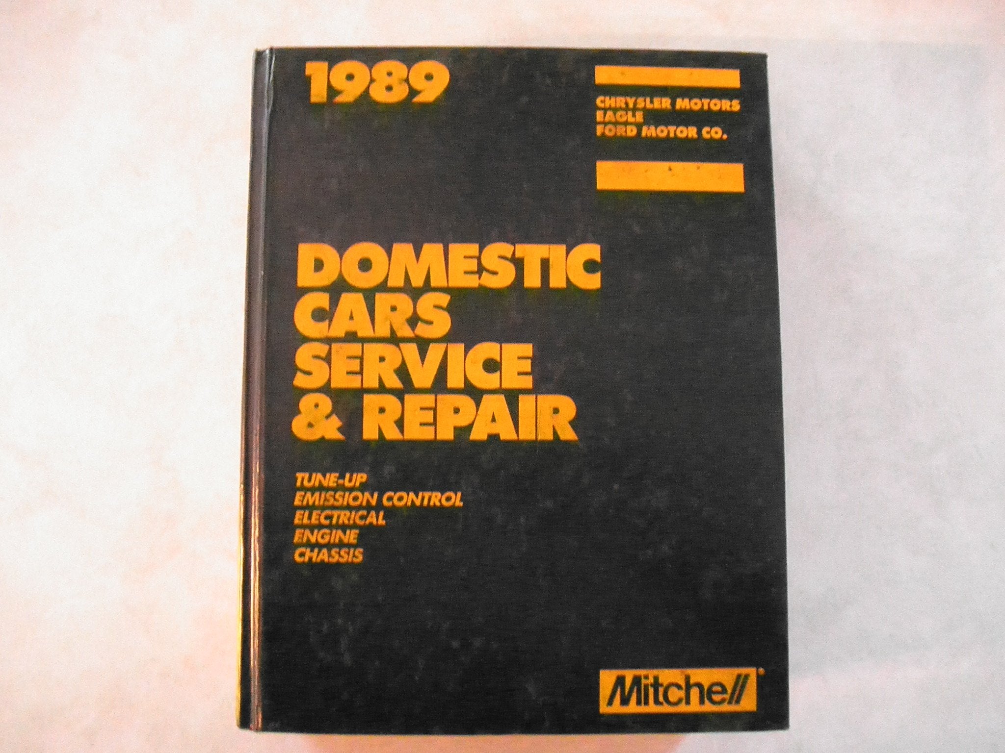 1989 Domestic Cars Service and Repair Business & Technology