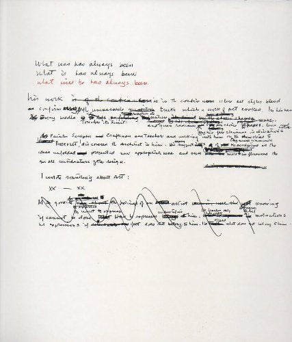 What Will Be Has Always Been: The Words of Louis I. Kahn Architecture
