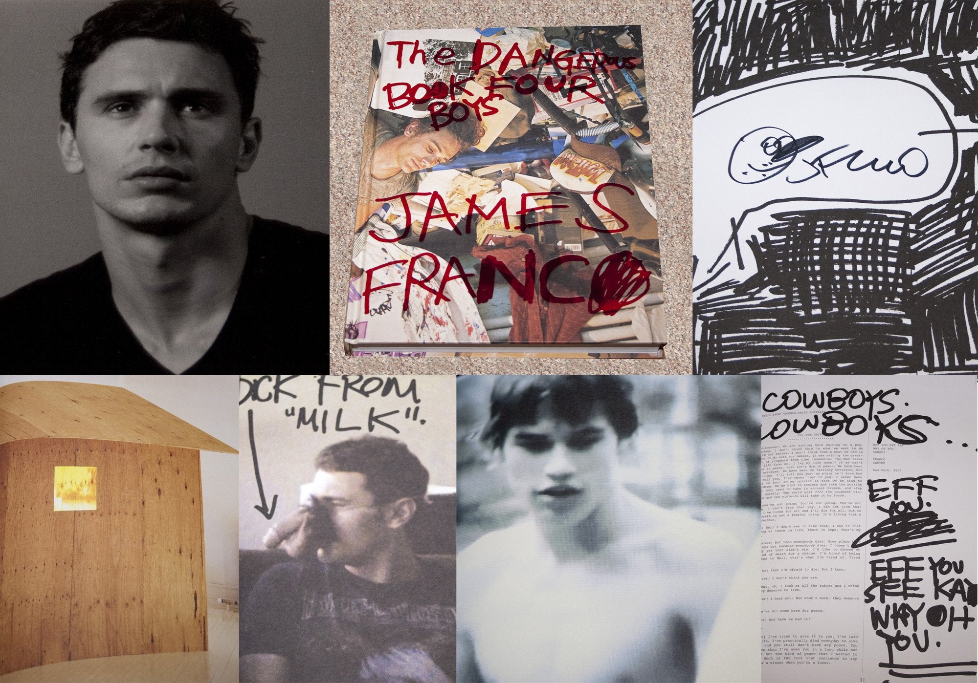 James Franco: The Dangerous Book Four Boys Film, Art & Culture