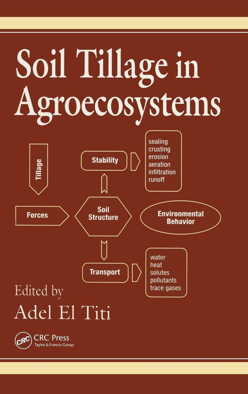 Soil Tillage in Agroecosystems (Advances in Agroecology) Medicine