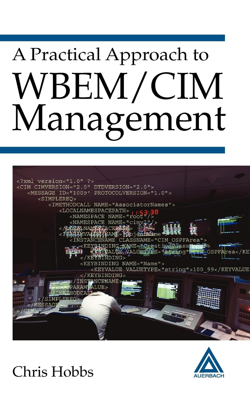 Product Image: A Practical Approach to WBEM/CIM Management