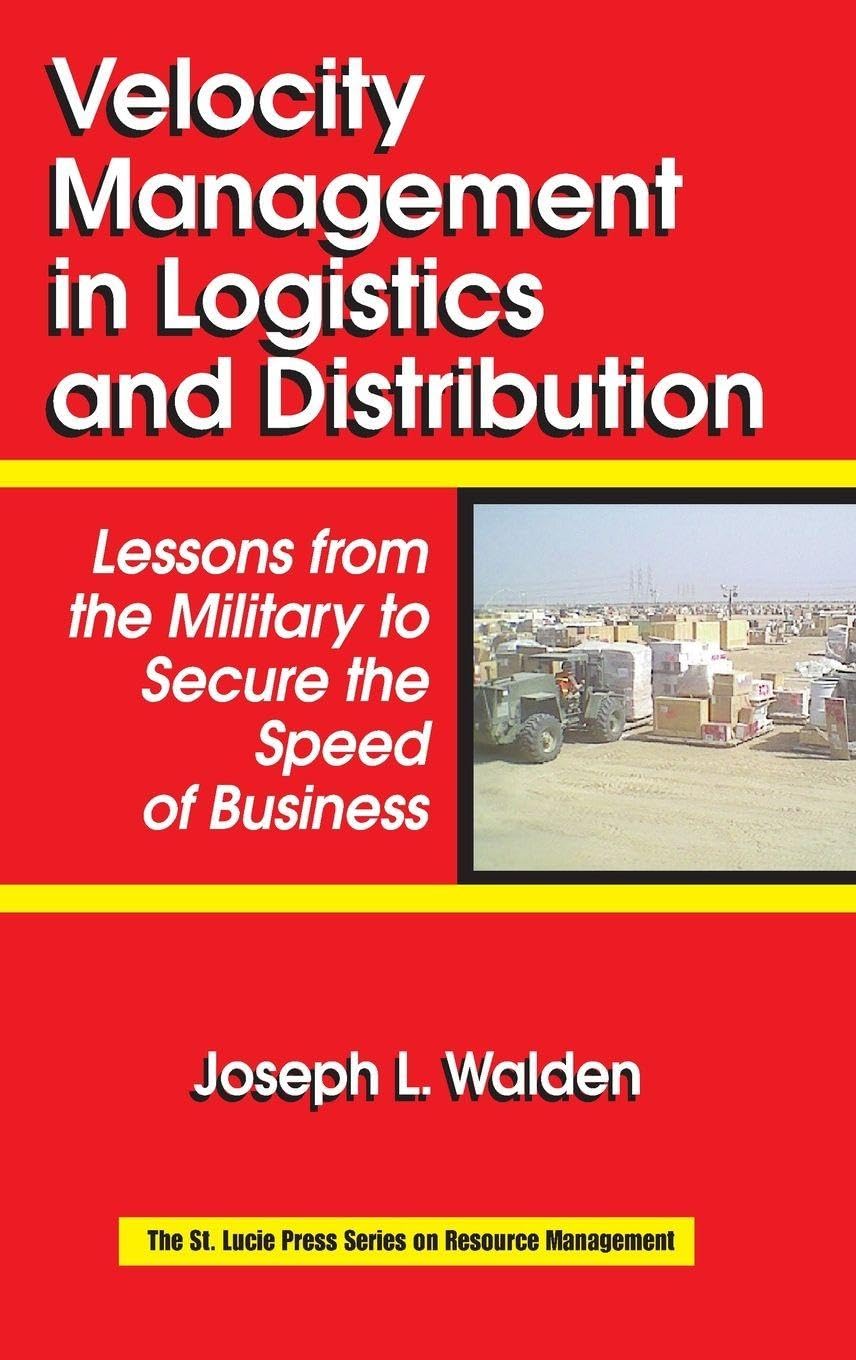 Velocity Management in Logistics and Distribution Law