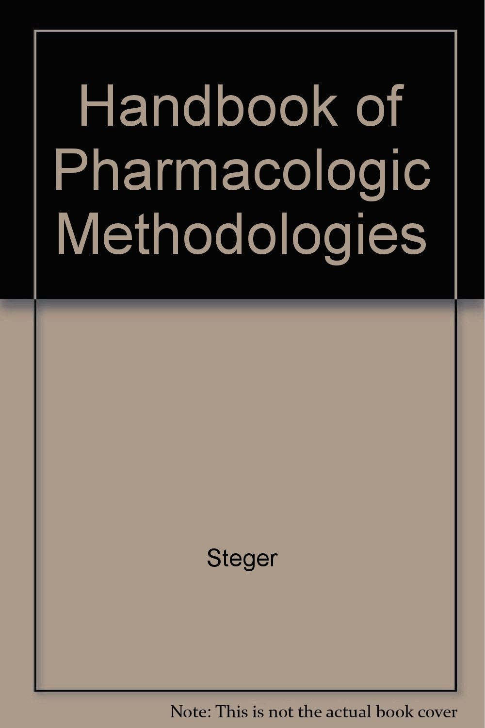 CRC Handbook of Pharmacologic Methodologies for the Study of the Neuroendocrine System Medicine