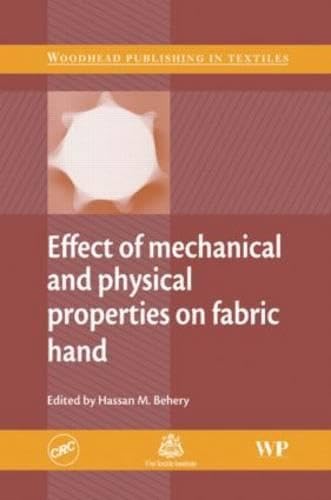 Effect of Mechanical And Physical Properties on Fabric Hand Books